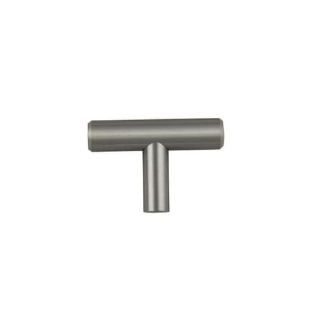 2 Bar Pull Cabinet Knob Satin Nickel Finish